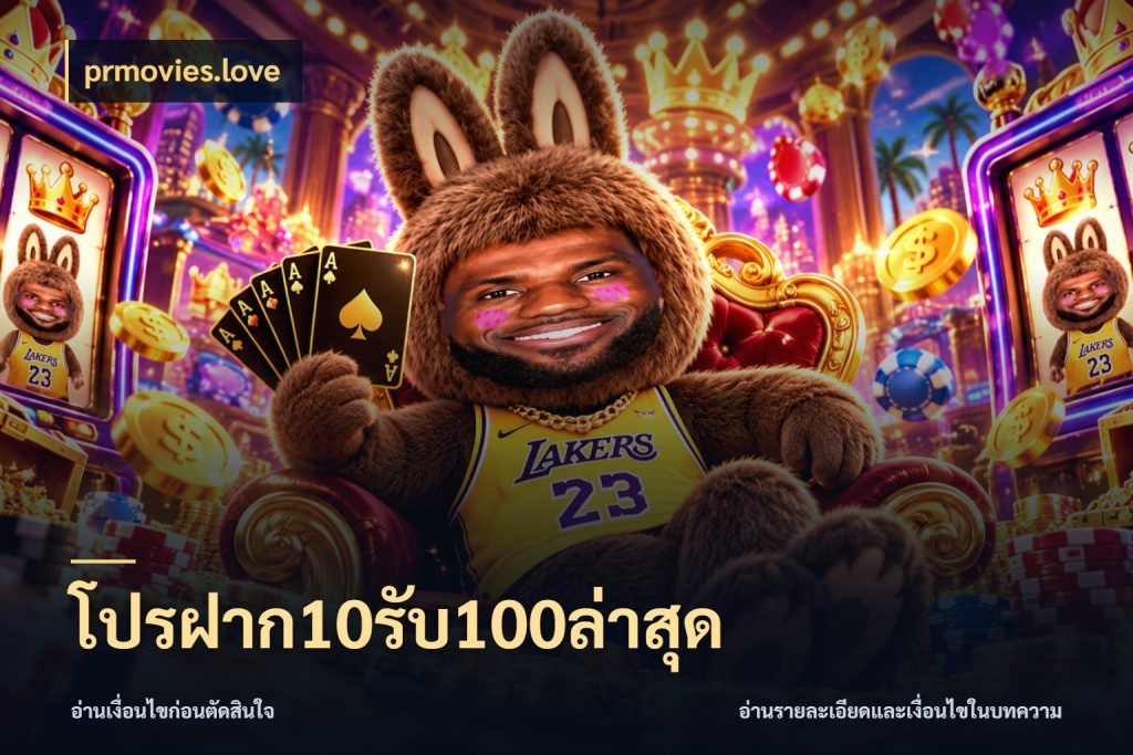 โปรฝาก10รับ100ล่าสุด สนุกกับตัวเลือกโปรในสไตล์ของคุณ ในมุม prmovies.love