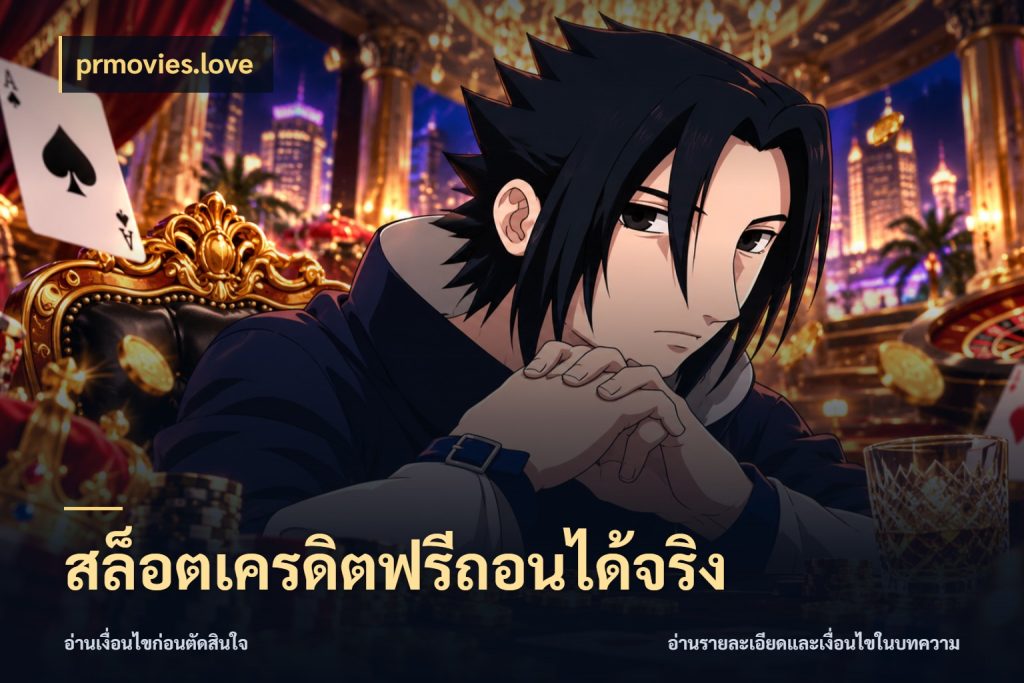 สล็อตเครดิตฟรีถอนได้จริง สายโบนัสเลือกมุมเครดิตให้ตรงสไตล์ สไตล์ prmovies.love