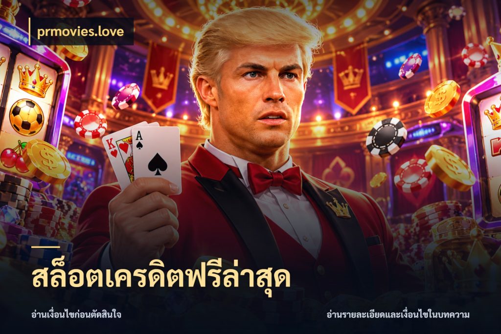 สล็อตเครดิตฟรีล่าสุด สีสันของเครดิตฟรีและเกมแนวที่ชอบ ในมุม prmovies.love