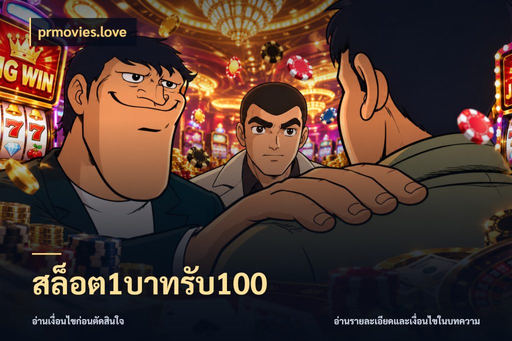 สล็อต1บาทรับ100 สนุกกับตัวเลือกโปรในสไตล์ของคุณ กับ prmovies.love