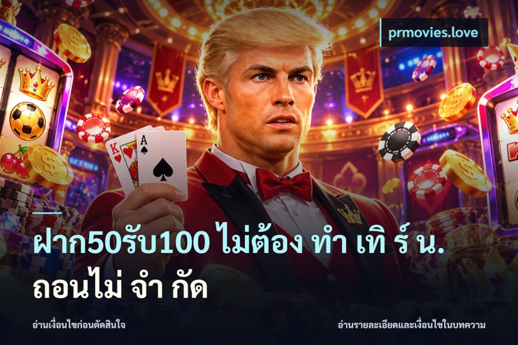 ฝาก50รับ100 ไม่ต้อง ทํา เทิ ร์ น. ถอนไม่ จํา กัด