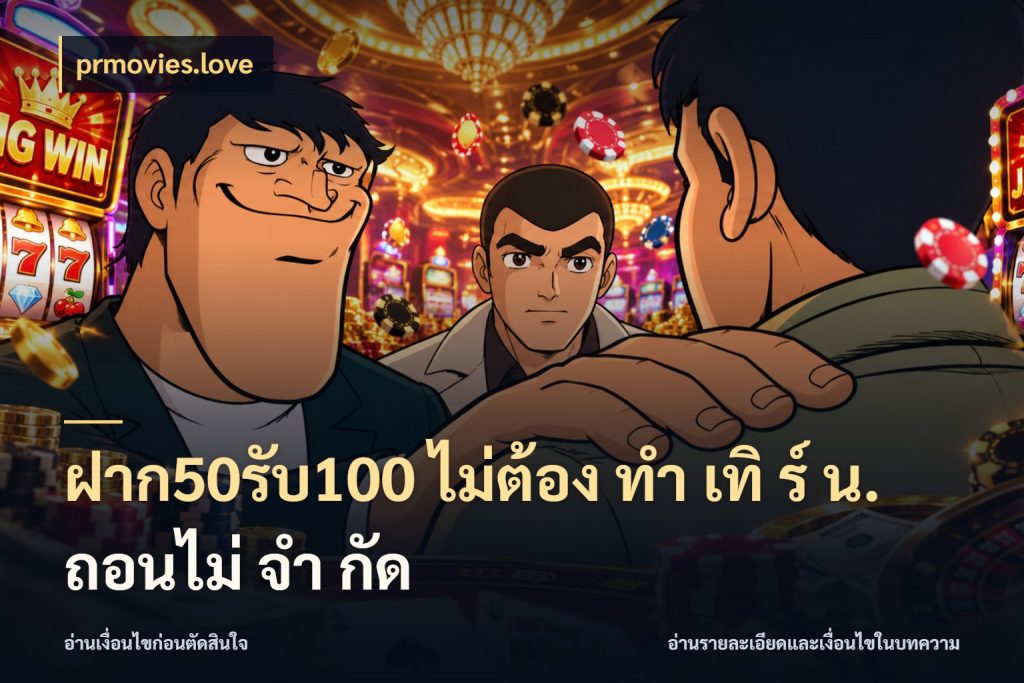 ฝาก50รับ100 ไม่ต้อง ทํา เทิ ร์ น. ถอนไม่ จํา กัด prmovies.love รูปแบบโบนัสกับสิทธิ์ของสายเกม
