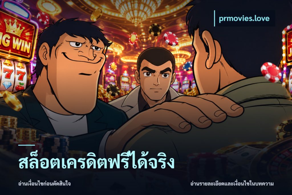 สล็อตเครดิตฟรีได้จริง