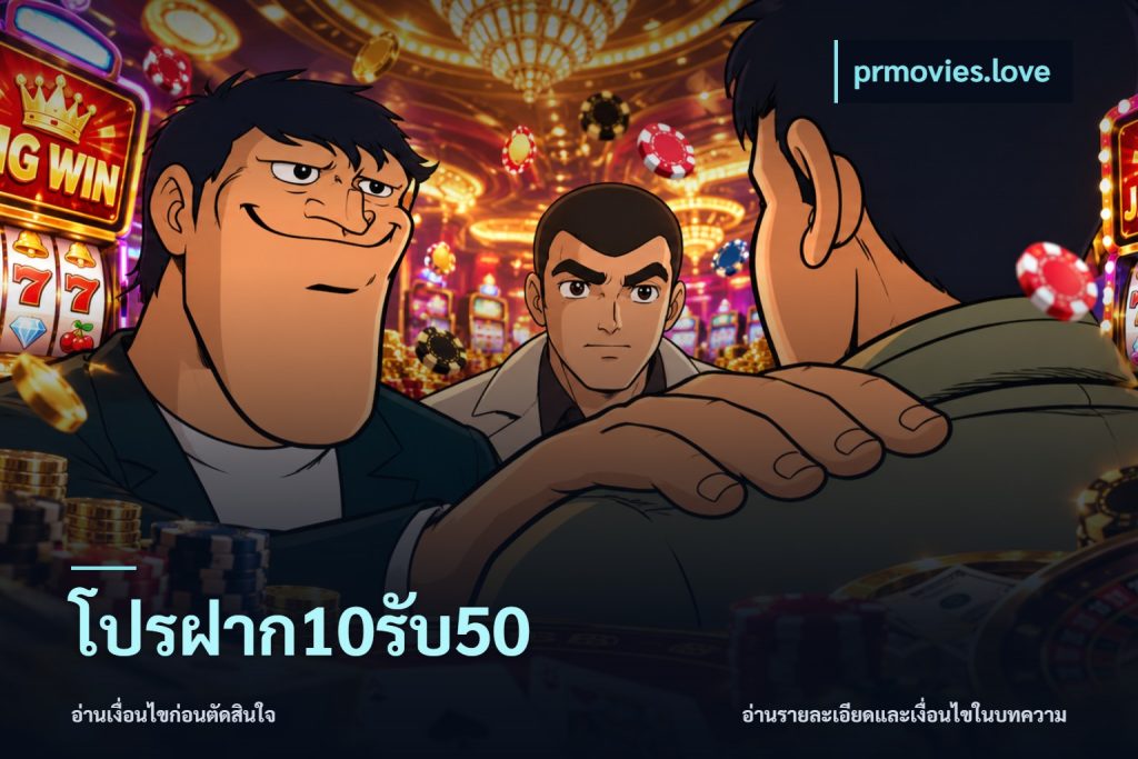 โปรฝาก10รับ50