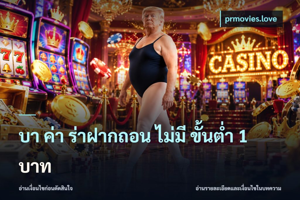 บา ค่า ร่าฝากถอน ไม่มี ขั้นต่ำ 1 บาท