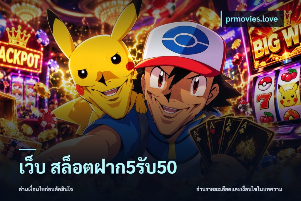 เว็บ สล็อตฝาก5รับ50
