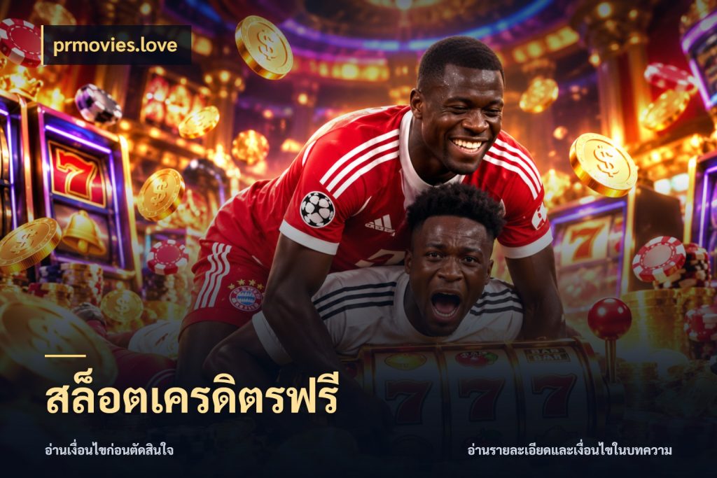 สล็อตเครดิตรฟรี เลือกสไตล์ความสนุกจากรูปแบบเครดิต ในมุม prmovies.love