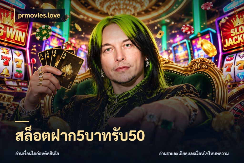 สล็อตฝาก5บาทรับ50 สนุกกับตัวเลือกโปรในสไตล์ของคุณ ในมุม prmovies.love