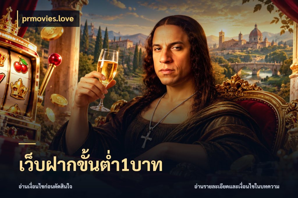 เว็บฝากขั้นต่ำ1บาท จัดจังหวะสนุกให้เข้ากับงบที่ตั้งไว้ กับ prmovies.love