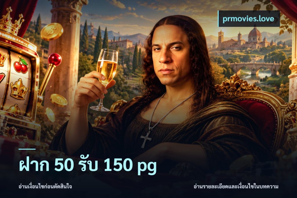 ฝาก 50 รับ 150 pg