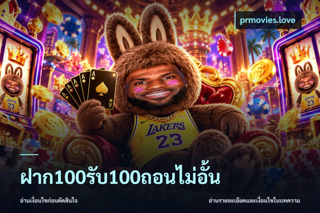 ฝาก100รับ100ถอนไม่อั้น