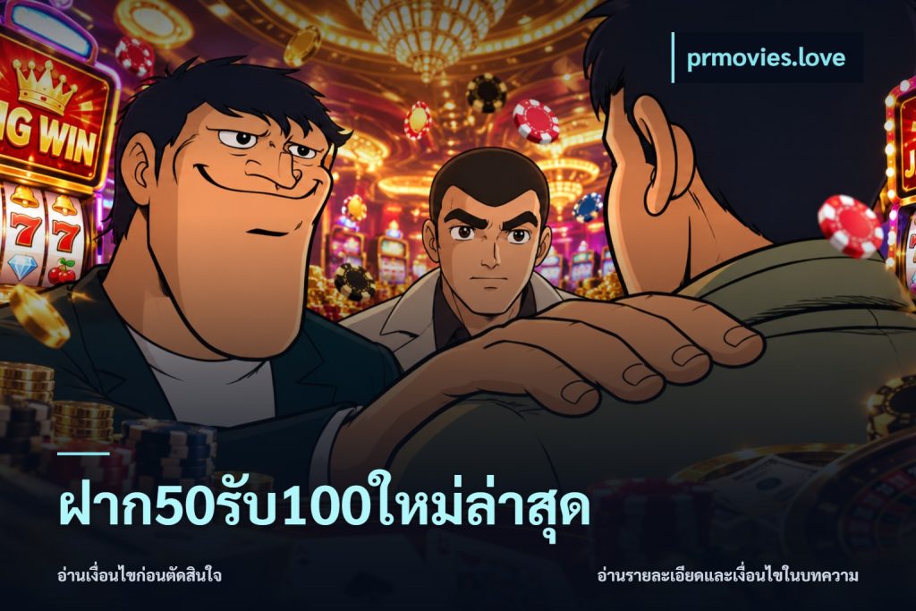 ฝาก50รับ100ใหม่ล่าสุด