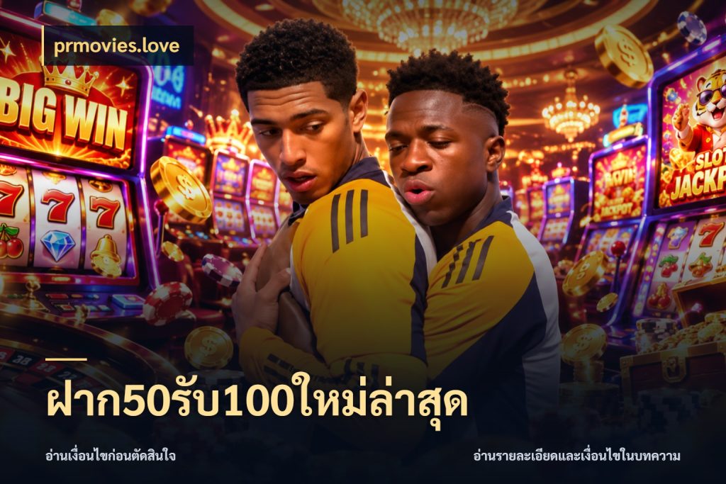 ฝาก50รับ100ใหม่ล่าสุด prmovies.love รูปแบบโบนัสกับสิทธิ์ของสายเกม
