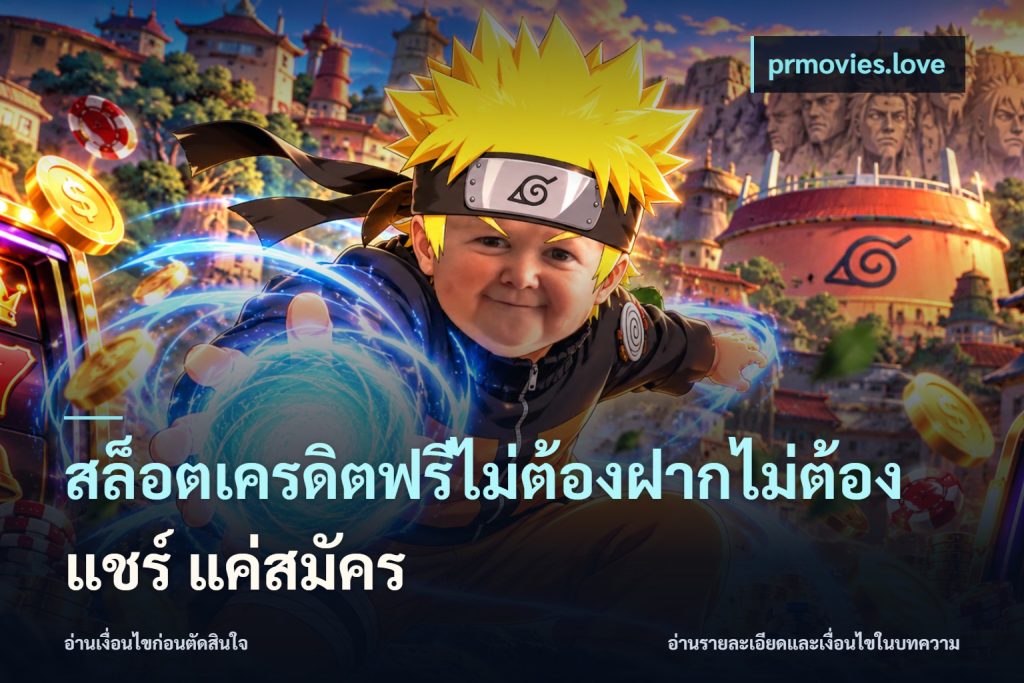 สล็อตเครดิตฟรีไม่ต้องฝากไม่ต้องแชร์ แค่สมัคร