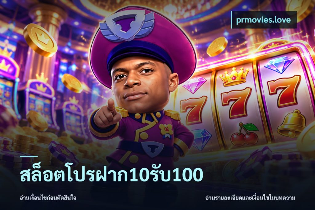 สล็อตโปรฝาก10รับ100