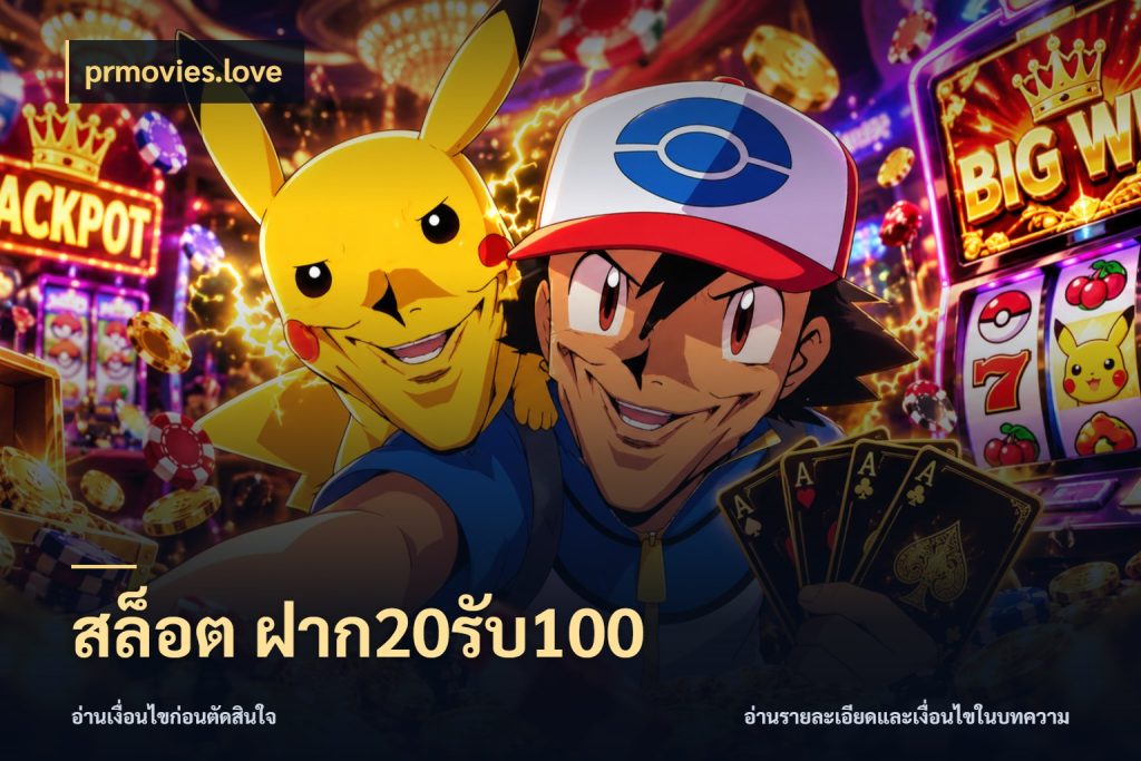 สล็อต ฝาก20รับ100 prmovies.love สายโบนัสเลือกจังหวะสนุกได้อย่างไร