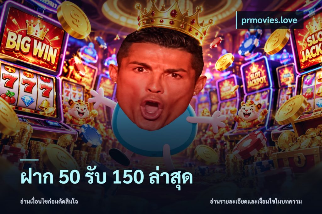 ฝาก 50 รับ 150 ล่าสุด