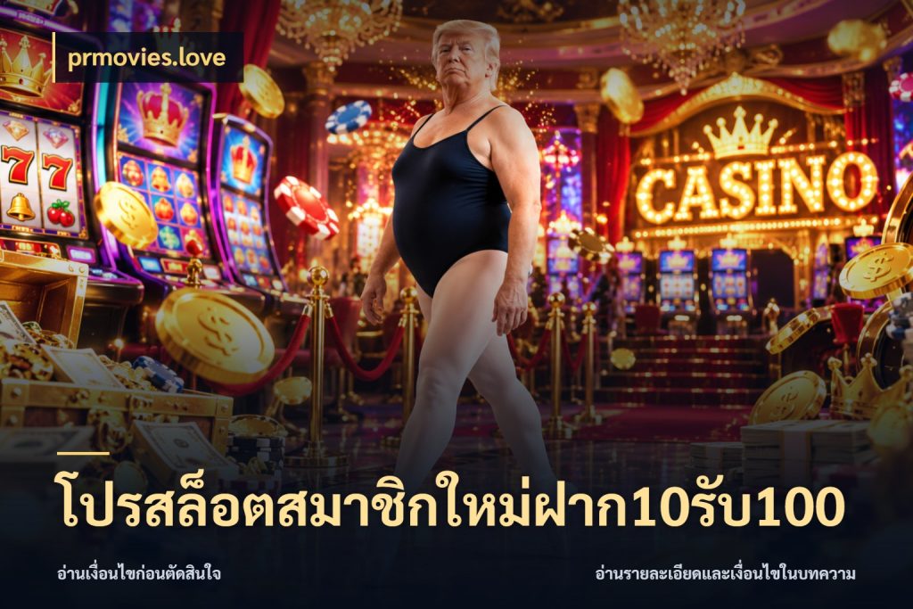โปรสล็อตสมาชิกใหม่ฝาก10รับ100 จุดเด่นของเครดิตที่คนชอบเกมอยากรู้ กับ prmovies.love