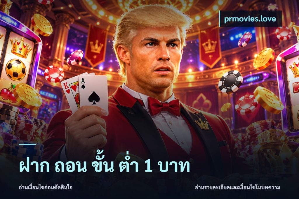 ฝาก ถอน ขั้น ต่ำ 1 บาท