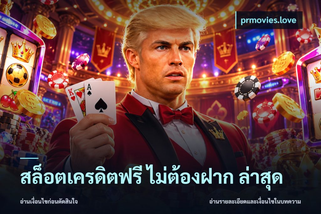 สล็อตเครดิตฟรี ไม่ต้องฝาก ล่าสุด