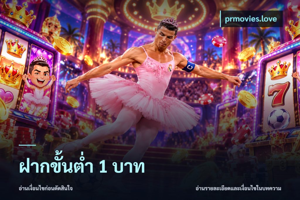 ฝากขั้นต่ำ 1 บาท