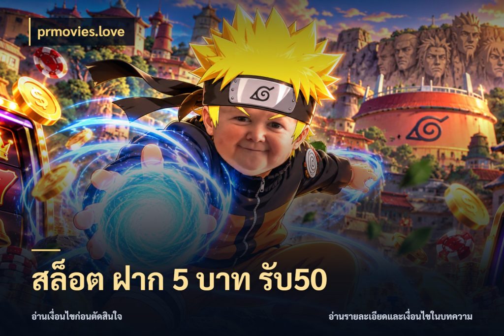 สล็อต ฝาก 5 บาท รับ50 สีสันของโปรฝากและยอดรับ กับ prmovies.love