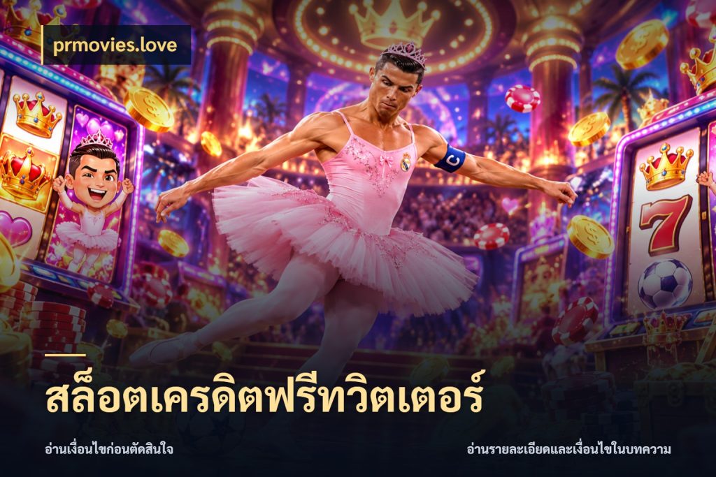 สล็อตเครดิตฟรีทวิตเตอร์ prmovies.love สายโบนัสเลือกมุมเครดิตให้ตรงสไตล์