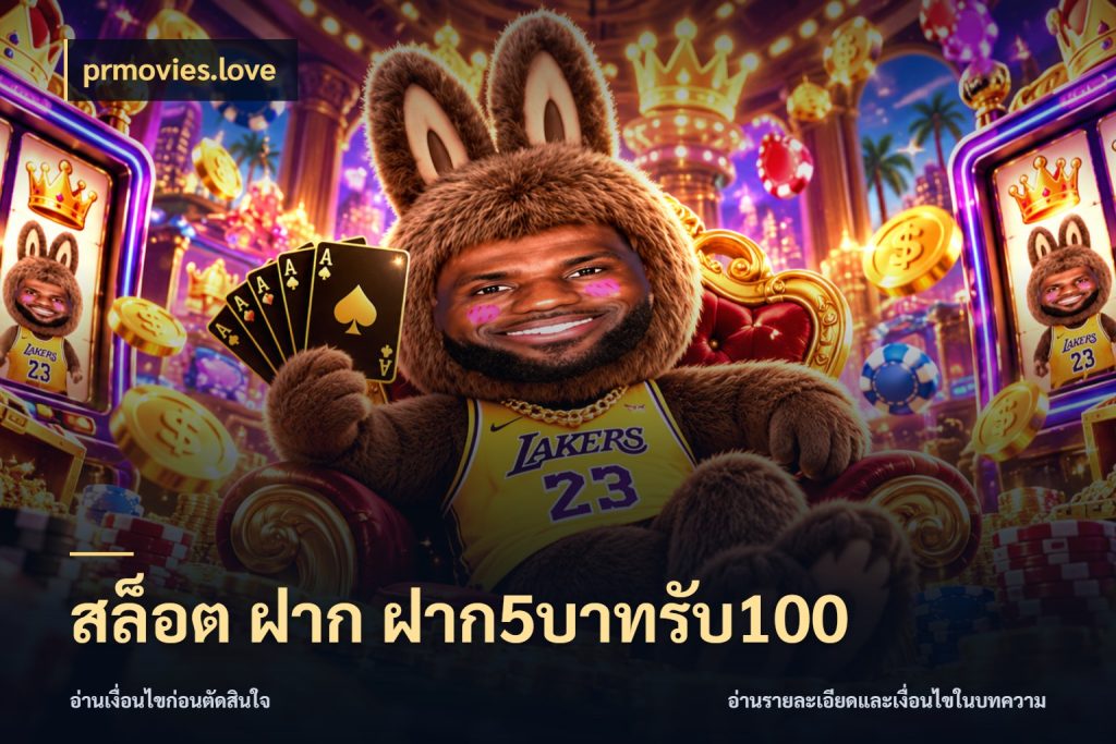 สล็อต ฝาก ฝาก5บาทรับ100 prmovies.love จับคู่โบนัสกับสไตล์เกมที่ชอบ