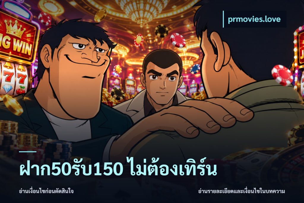 ฝาก50รับ150 ไม่ต้องเทิร์น