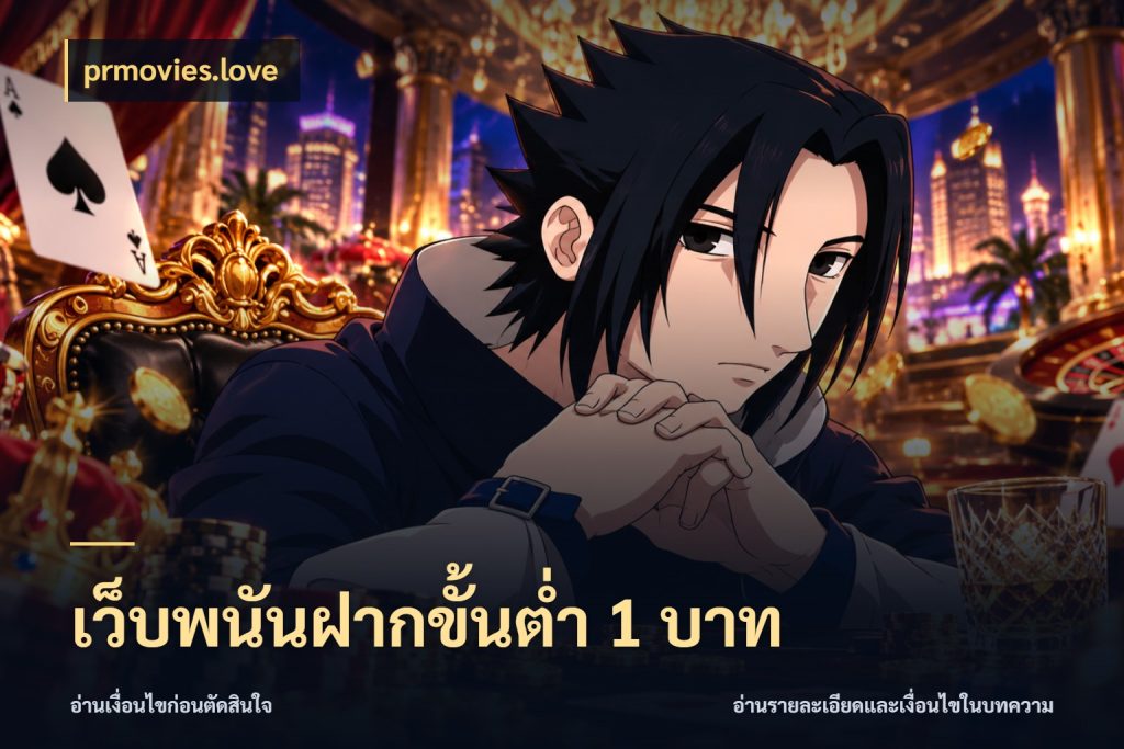 เว็บพนันฝากขั้นต่ำ 1 บาท สายทุนน้อยเลือกความสนุกให้พอดี ในมุม prmovies.love