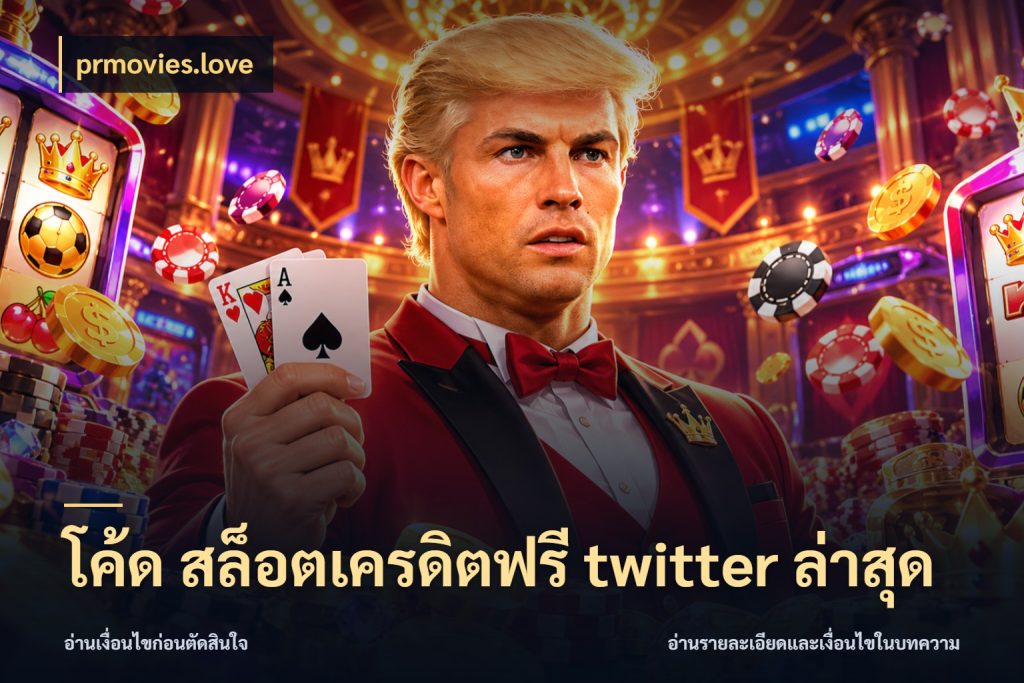 โค้ด สล็อตเครดิตฟรี twitter ล่าสุด จากชื่อเครดิตฟรีสู่ความสนุกที่เข้าใจได้ สไตล์ prmovies.love