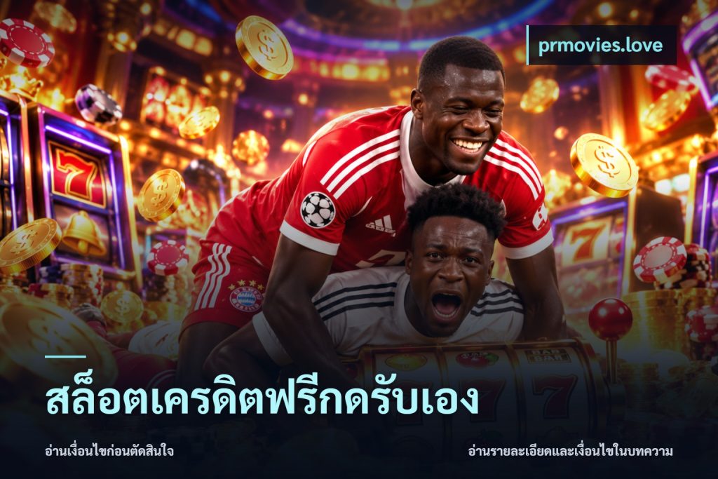 สล็อตเครดิตฟรีกดรับเอง