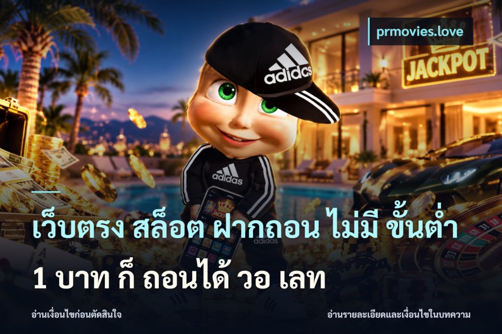 เว็บตรง สล็อต ฝากถอน ไม่มี ขั้นต่ำ 1 บาท ก็ ถอนได้ วอ เลท