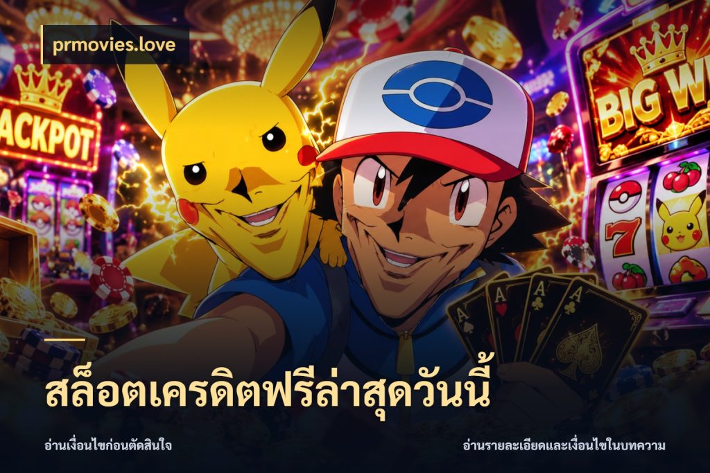 สล็อตเครดิตฟรีล่าสุดวันนี้ เลือกสไตล์ความสนุกจากรูปแบบเครดิต กับ prmovies.love