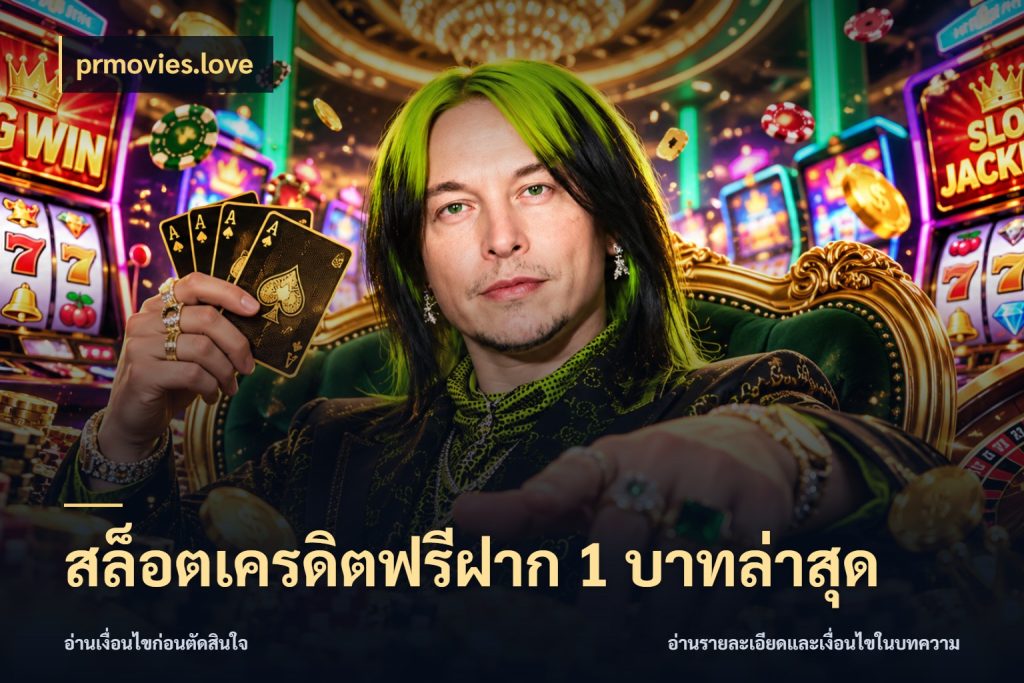สล็อตเครดิตฟรีฝาก 1 บาทล่าสุด รู้จักยอดและขอบเขตของเครดิตฟรี กับ prmovies.love