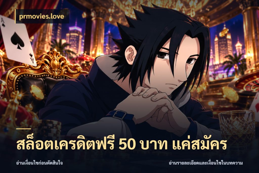 สล็อตเครดิตฟรี 50 บาท แค่สมัคร ชนิดเครดิตกับสิทธิ์ที่คุณอยากรู้ ในมุม prmovies.love