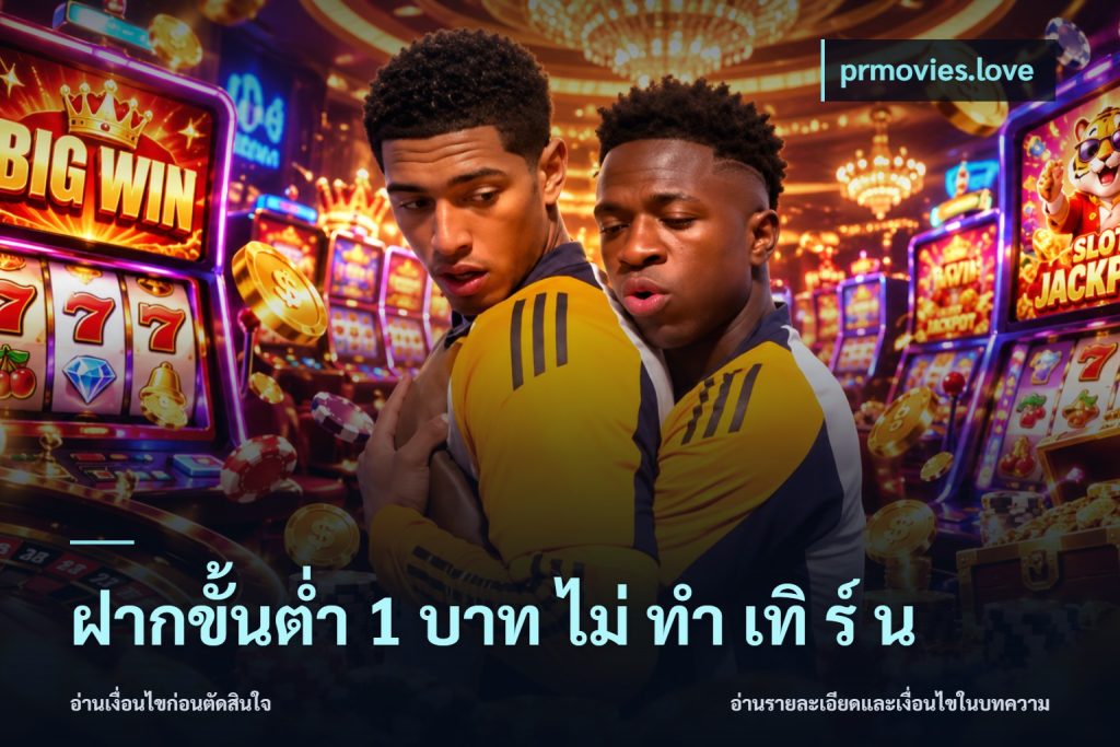 ฝากขั้นต่ำ 1 บาท ไม่ ทำ เทิ ร์ น