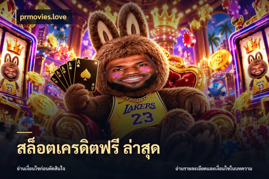 สล็อตเครดิตฟรี ล่าสุด สีสันของเครดิตฟรีและเกมแนวที่ชอบ สไตล์ prmovies.love