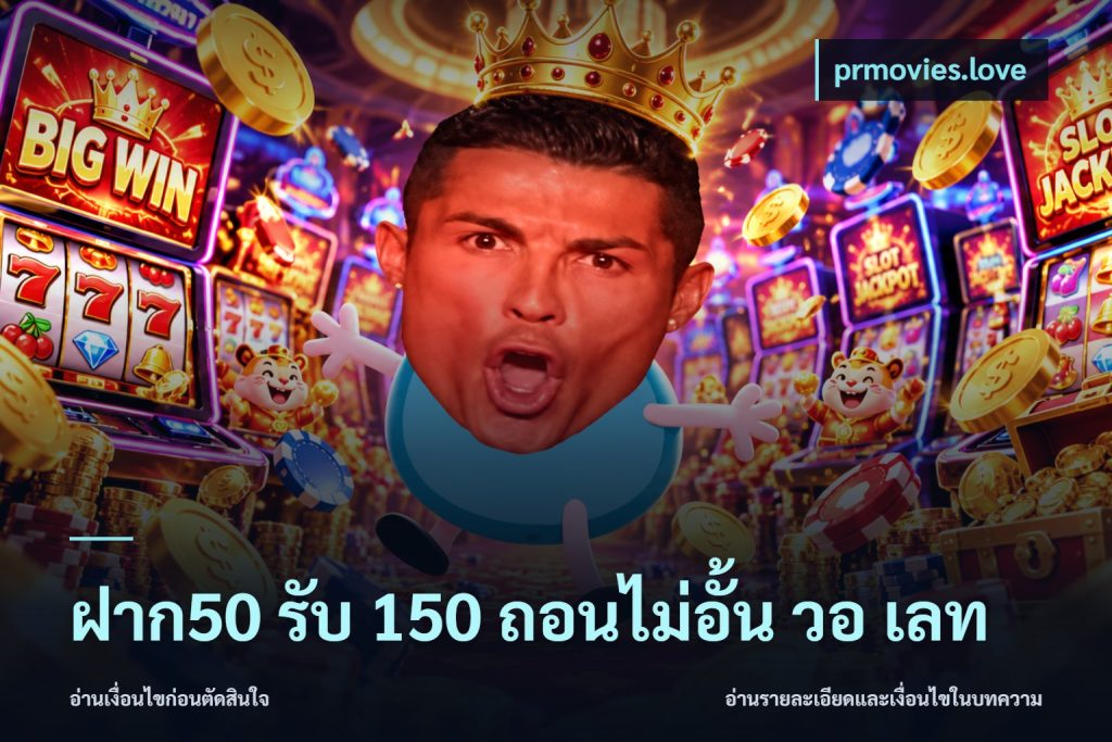 ฝาก50 รับ 150 ถอนไม่อั้น วอ เลท
