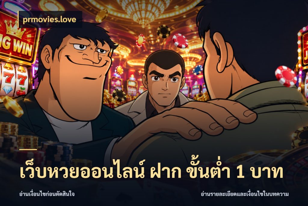 เว็บหวยออนไลน์ ฝาก ขั้นต่ำ 1 บาท ขอบเขตเงินที่คุณเลือกกับบริการหวย สไตล์ prmovies.love