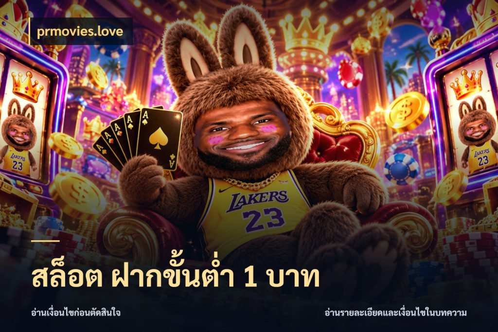 สล็อต ฝากขั้นต่ํา 1 บาท จัดจังหวะสนุกให้เข้ากับงบที่ตั้งไว้ สไตล์ prmovies.love