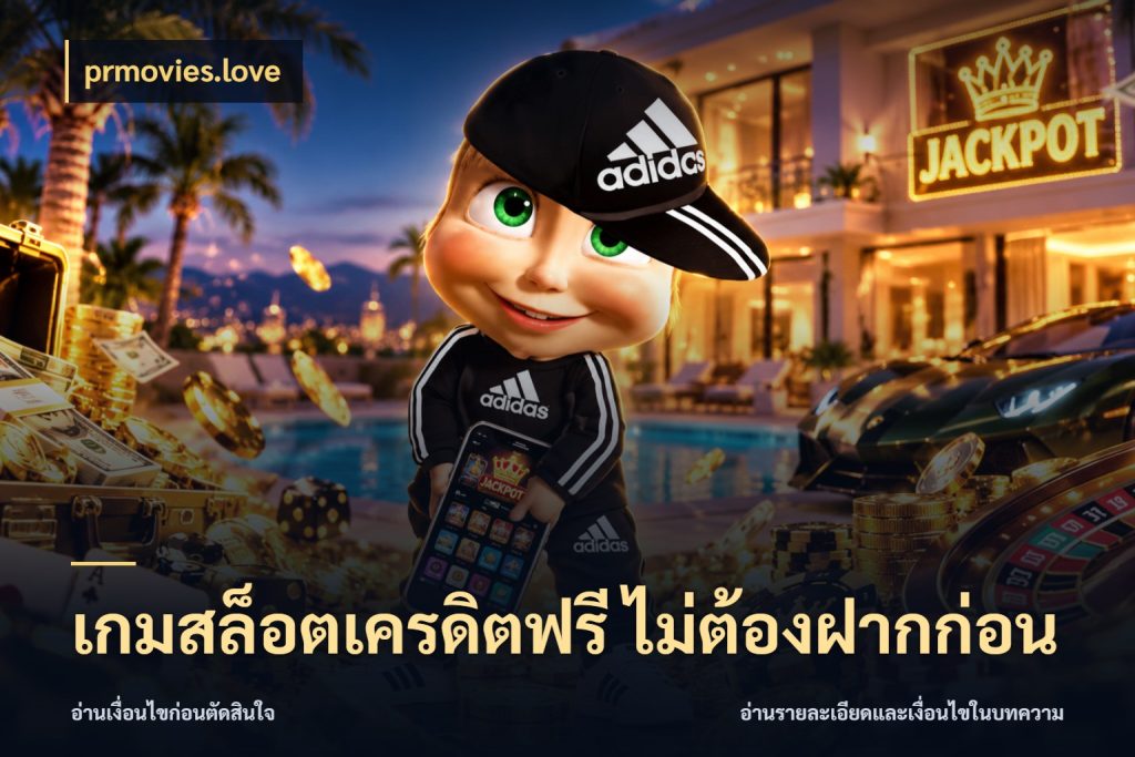 เกมสล็อตเครดิตฟรี ไม่ต้องฝากก่อน prmovies.love รู้จักยอดและขอบเขตของเครดิตฟรี