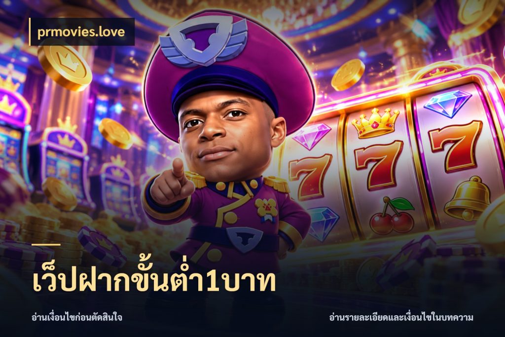 เว็ปฝากขั้นต่ำ1บาท prmovies.love สายทุนน้อยเลือกความสนุกให้พอดี