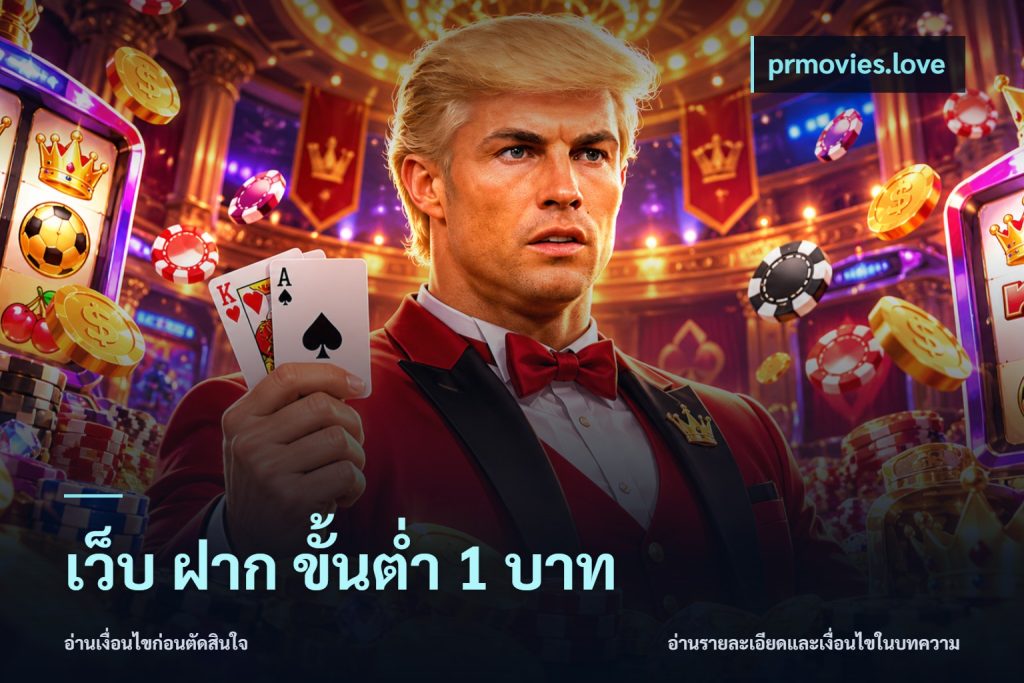 เว็บ ฝาก ขั้นต่ำ 1 บาท