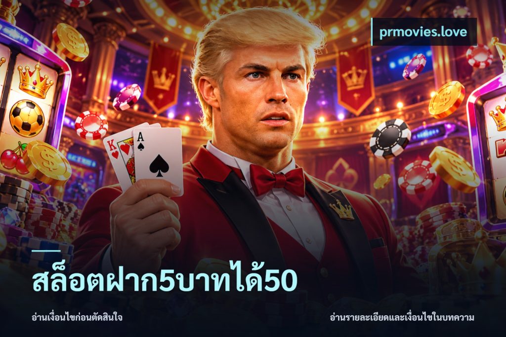 สล็อตฝาก5บาทได้50