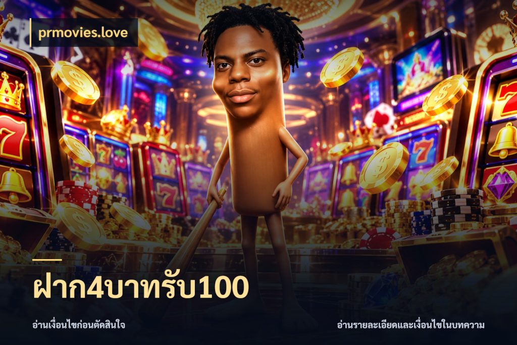 ฝาก4บาทรับ100 prmovies.love สนุกกับตัวเลือกโปรในสไตล์ของคุณ
