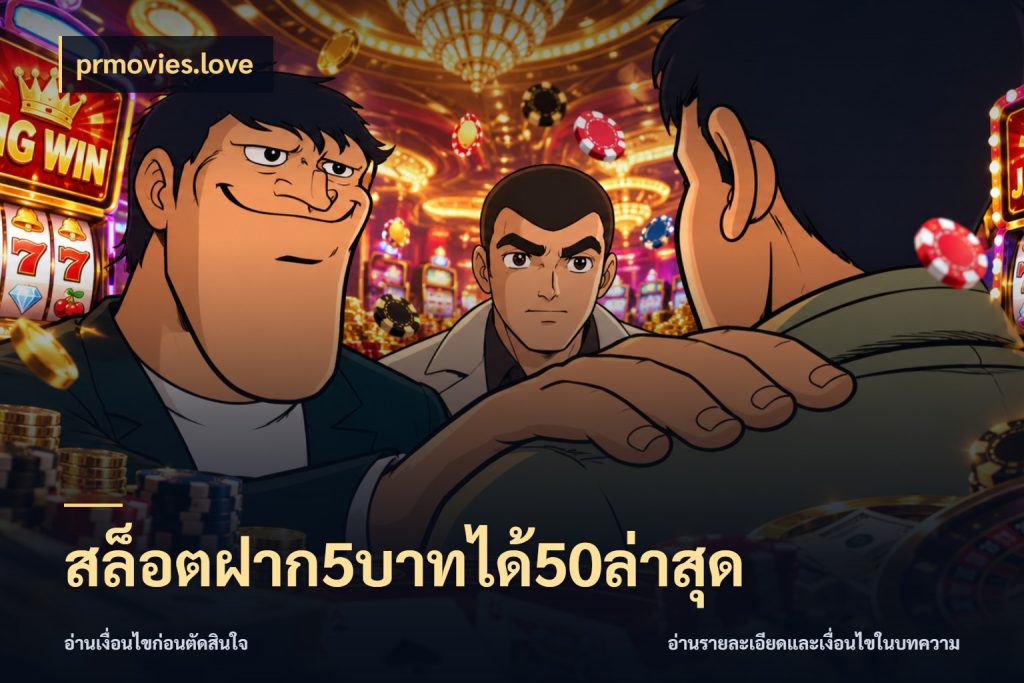 สล็อตฝาก5บาทได้50ล่าสุด รูปแบบโบนัสกับสิทธิ์ของสายเกม กับ prmovies.love