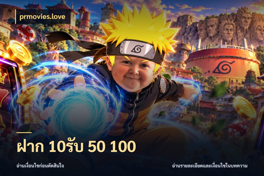 ฝาก 10รับ 50 100 ยอดฝากและยอดรับในมุมของคนชอบลุ้น สไตล์ prmovies.love