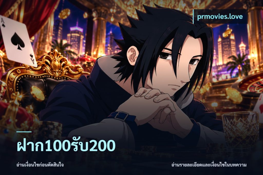 ฝาก100รับ200