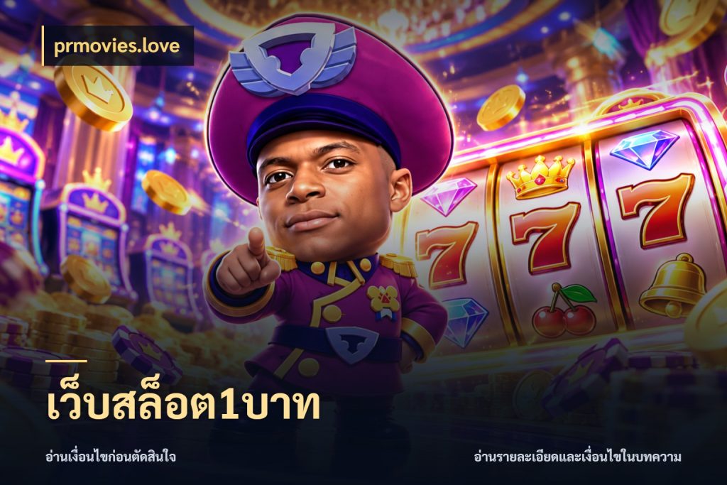 เว็บสล็อต1บาท เลือกสไตล์จากยอดและรูปแบบที่ตรงใจ ในมุม prmovies.love